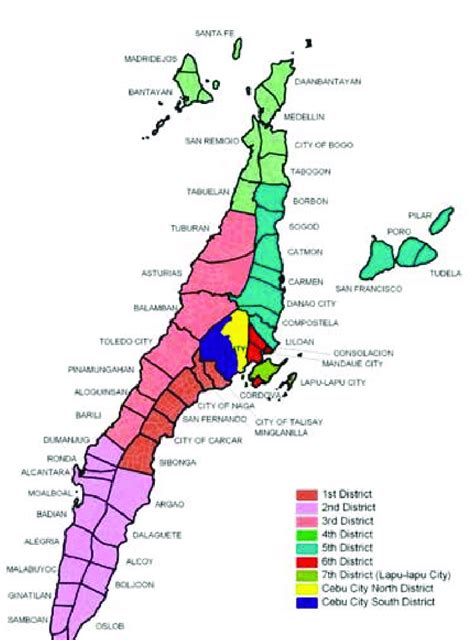cebu city district 1|Congressional districts of Cebu City .